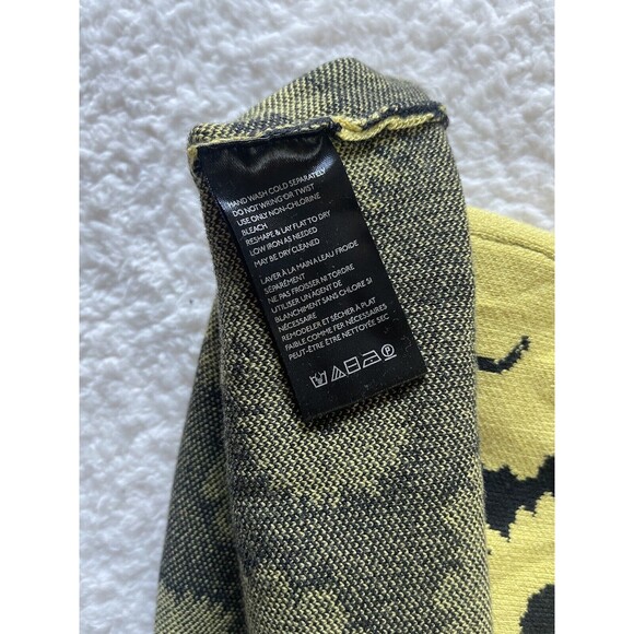 Urban Outfitters Charlie Sunflower Knit Mini Dress, Yellow, LARGE NWOT - Picture 7 of 8